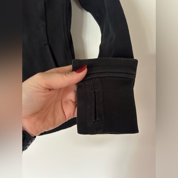 Lululemon Scuba Full-Zip Hoodie Black Size 0 2022 Version - Picture 9 of 12